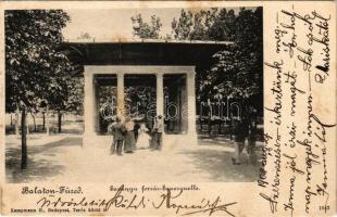 1902 Balatonfüred, Savanyú forrás. Kampmann H. kiadása (fl)
