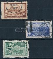 1928/1931 Hegyi tájak sor Mi 226-228 (Mi EUR 70.-)