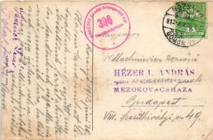 1912 Rozsnyó, Roznava; Drázus patak torkolata, mosóasszonyok. Falvi Jenő kiadása / creek estuary wit...