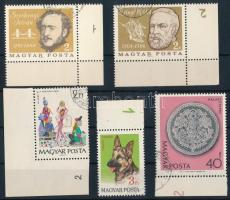 5 klf bélyeg lemezszámos ívszéllel