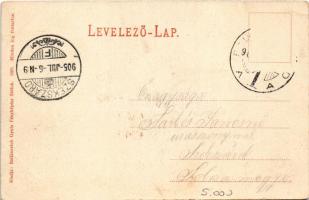 1905 Balatonfüred, Hercegprímás nyaralója, villa. Balázsovich Gyula fényképész kiadása (EK)