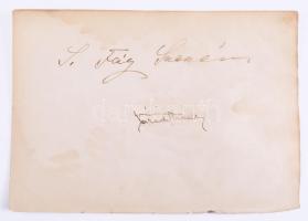 ca 1920 Operaénekesek aláírás gyűjteménye
Záborszkyné Ilona (1878-1945), Havas Gyöngyike (1888?1942...