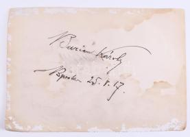 ca 1920 Operaénekesek aláírás gyűjteménye
Záborszkyné Ilona (1878-1945), Havas Gyöngyike (1888?1942...