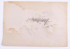 ca 1920 Operaénekesek aláírás gyűjteménye
Záborszkyné Ilona (1878-1945), Havas Gyöngyike (1888?1942...