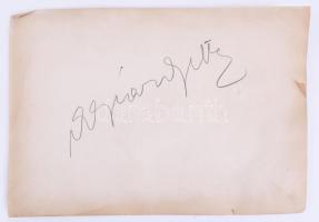 ca 1920 Operaénekesek aláírás gyűjteménye
Záborszkyné Ilona (1878-1945), Havas Gyöngyike (1888?1942...