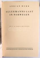 Norvégiával és más északi országokkal kapcsolatos könyvek, nyomtatványok: 
West-Norwegen und Spitzb...