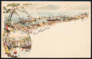 1896 Használatlan 2kr díjjegyes milleniumi képeslap