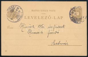 1897 Futott 2kr díjjegyes milleniumi képeslap