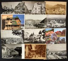 ERDÉLY - 200 db MODERN város képeslap, 60 db fekete-fehér és 140 db színes (1950-2000) / TRANSYLVANIA - 200 modern town postcards (1950-2000)