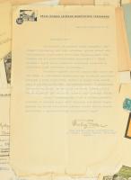 cca 1915-1966 Ujházy György (1895-1971) író, újságíró. forgatókönyvíró levelezés-hagyatéka: Aczél Gy...