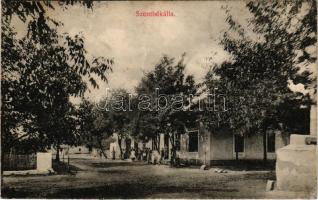 Szentbékkálla, utca. Domaniczky S. fényképész kiadása (r)