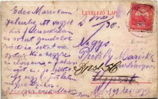 Szentbékkálla, utca. Domaniczky S. fényképész kiadása (r)