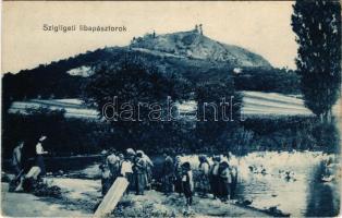 Szigliget, várrom, libapásztorok. Hangya szövetkezet kiadása (fl)