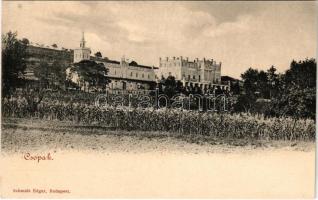 Csopak, Ranolder kastély, szőlő. Schmidt Edgar kiadása