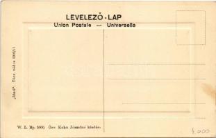 Dunavecse, Duna-part libákkal. Özv. Kohn Józsefné kiadása W.L. Bp. 5000. "Ideal"