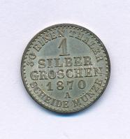 Német Államok / Poroszország 1870A 1Sgr billon T:AU German States / Prussia 1870A 1 Silbergroschen billon C:AU Krause KM#485