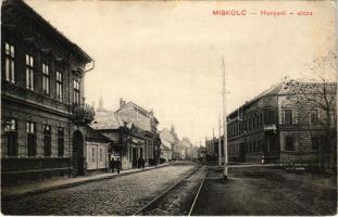 1911 Miskolc, Hunyadi utca. W.L. Bp. 1096. (kis szakadás / small tear)