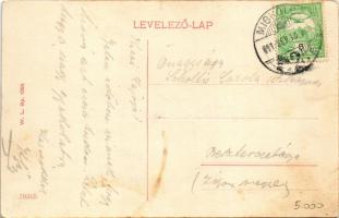 1911 Miskolc, Hunyadi utca. W.L. Bp. 1096. (kis szakadás / small tear)