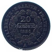 Franciaország 1851A 20c Ag T:AU,XF patina
France 1851A 20 Centimes Ag C:AU,XF patina
Krause KM# 75...