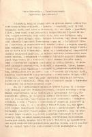 [Kézirat] A Képzőművészeti Főiskola Értesítője új folyamának első száma. Sokszorosított gépirat. (19...