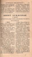Új Testamentom, azaz: A Mi Urunk Jézus Krisztusnak Új szövetsége. Magyar nyelvre fordította Károli G...