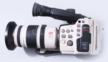 Canovision EX1 Hi camera, Canon Zoom Lens CL 8-120mm 1:1,4-2,1 objektívvel, kiegészítővel