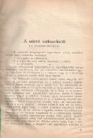 A Budapest Székesfőváros Szent Rókus Központi Közkórház I. számú sebészeti osztályának Dolgozatai. C...