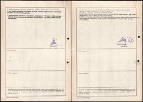 1970 A Bors című televíziós sorozat 7. részének forgatási terve