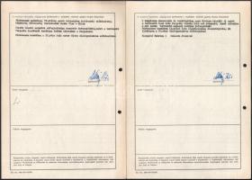 1970 A Bors című televíziós sorozat 7. részének forgatási terve