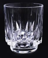 Ólomkristály whiskey pohár készlet, 6 darab, hibátlan, m: 9 cm