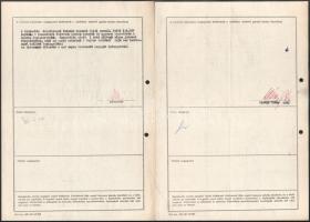 1970 A Bors című televíziós sorozat 6. részének forgatási terve