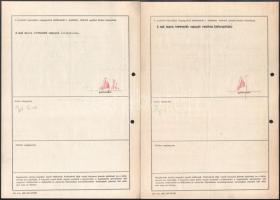 1970 A Bors című televíziós sorozat 6. részének forgatási terve