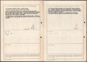 1970 A Bors című televíziós sorozat 6. részének forgatási terve