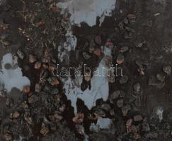 Wagner János (1936-2022): Vakablak. Akril, vegyes technika, applikáció, karton, jelezve jobbra lent:...