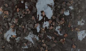 Wagner János (1936-2022): Vakablak. Akril, vegyes technika, applikáció, karton, jelezve jobbra lent:...