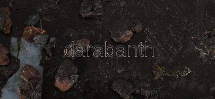 Wagner János (1936-2022): Vakablak. Akril, vegyes technika, applikáció, karton, jelezve jobbra lent:...