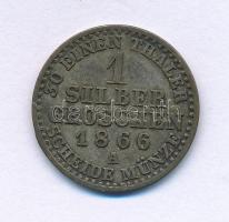 Német Államok / Poroszország 1866A 1Sgr billon T:VF patina German States / Prussia 1866A 1 Silbergroschen billon C:VF patina Krause KM#485