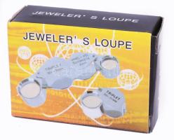 Ékszerész lupé, eredeti dobozában