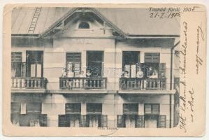 1905 Tusnádfürdő, Baile Tusnad; Villa Emma. Adler Alfréd kiadása / villa (vágott / cut)