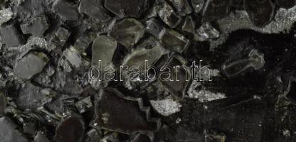 Wagner János (1936-2022): Távoli tájakon. Akril, üveg applikáció, farost, jelezve jobbra lent: Wagne...