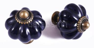 8 darabos díszes bútorgomb szett, hibtálan, d: 3,5 cm