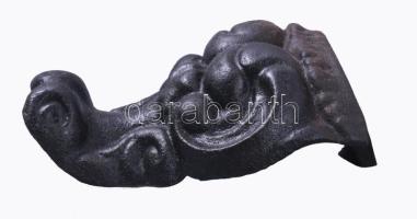 3 darab antik vas bútorláb, 16x10 cm