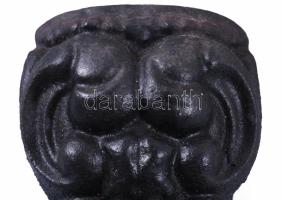 3 darab antik vas bútorláb, 16x10 cm