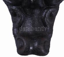 3 darab antik vas bútorláb, 16x10 cm