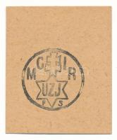 1920 k. Szerencs 1f "Szerencsi Cukorgyár" hátoldalán bélyegzéssel T:AU
Adamo SZR-2.1