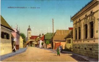 Székelyudvarhely, Odorheiu Secuiesc; Bethlen utca. W. L. Bp. 7618. / street