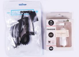 2 darab töltő, közte autós, bontatlan csomagolásban