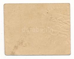 1920 k. Szeged 50f felülbélyegezve 20f címletre "Szegedi Közúti Vaspálya R.T." aprópénz he...