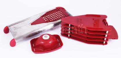 Pro V zöldségszeletelő szett, dobozában