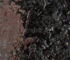 Wagner János (1936-2022): Gyökerek, 1993. Enkausztika, farost, jelezve jobbra lent és középen lent: ...